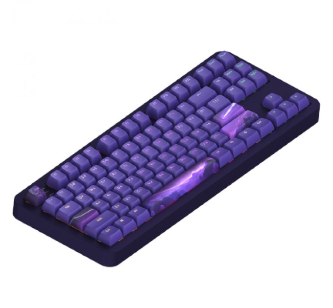 Dark Project Клавіатура Dark Project ALU87 Celestial ABS RGB Mech G3MS Voidstone Violet (DPKB_CELESTIAL_87_ANSI_UA)