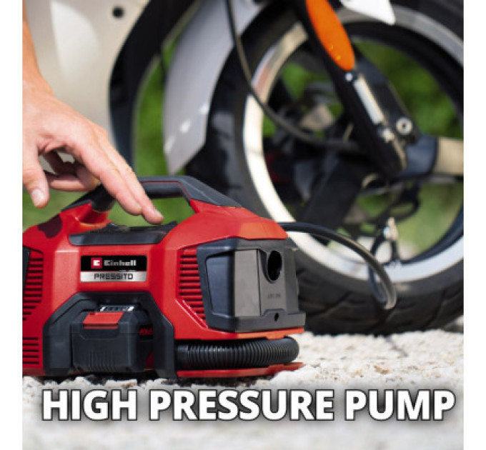Einhell Автомобільний компресор Einhell PRESSITO 18/21, 18В, PXC (без АКБ і ЗП) (4020467)