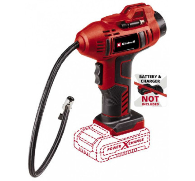 Einhell Автомобільний компресор Einhell CE-CC 18 Li - Solo, 18В, PXC (без АКБ і ЗП) (2071010)