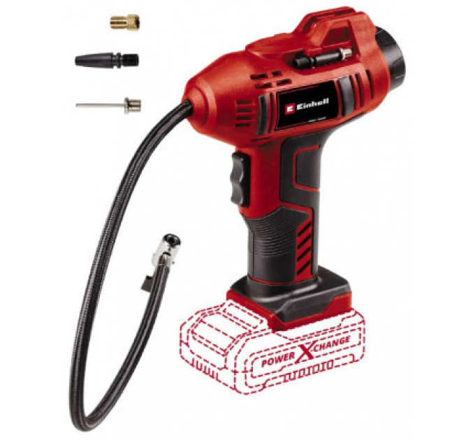 Einhell Автомобільний компресор Einhell CE-CC 18 Li - Solo, 18В, PXC (без АКБ і ЗП) (2071010)