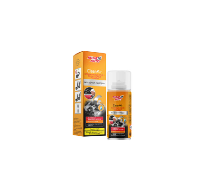 MOJE AUTO Ароматизатор для автомобіля MOJE AUTO CleanAir Fresh 150мл (19-092E)