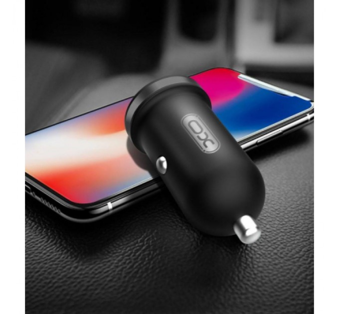 XO Зарядний пристрій XO CC18 2.1A/2 USB Black (XO-CC18-BK)