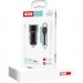 XO Зарядний пристрій XO TZ09 2.4A/2 USB + cable Type-C Black (XO-TZ09T-BK)