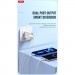 XO Зарядний пристрій XO L95 (2USB/2.4A) + USB - Lightning White (XO-L95-L)