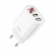 XO Зарядний пристрій XO L95 (2USB/2.4A) + USB - Lightning White (XO-L95-L)