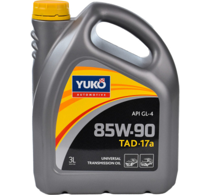 Yuko Трансмісійна олива Yuko ТАД-17а GL-4, SAE 85W-90 3л (4820070242102)