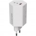 Canyon Зарядний пристрій Canyon HEXAGON 65 GaN 65W 2xPD 1xQC EU White (CND-CHAHEX65W)