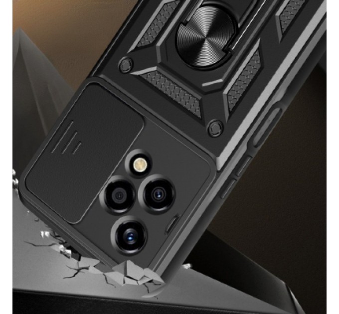 BeCover Чохол до мобільного телефона BeCover Military Honor 200 Lite Black (713044)