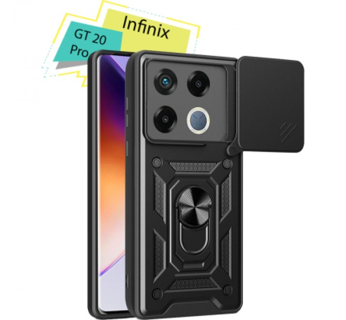BeCover Чохол до мобільного телефона BeCover Military Infinix GT 20 Pro (X6871) Black (713045)
