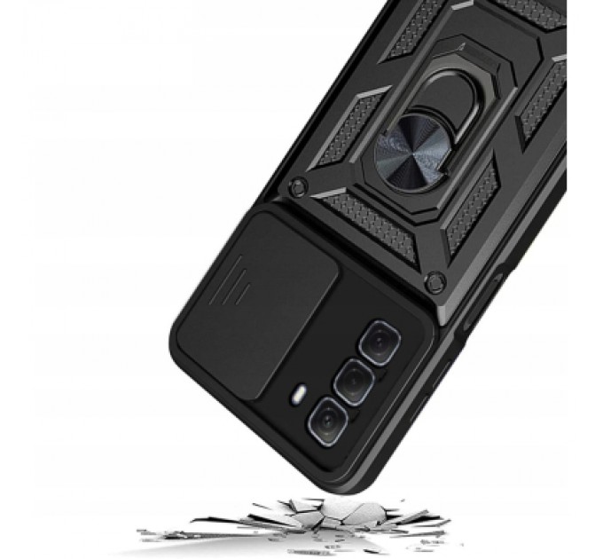 BeCover Чохол до мобільного телефона BeCover Military Infinix Hot 50 Pro (X6881) Black (713048)