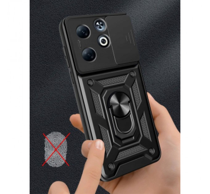 BeCover Чохол до мобільного телефона BeCover Military Infinix Smart 9 (X6532) Black (713049)