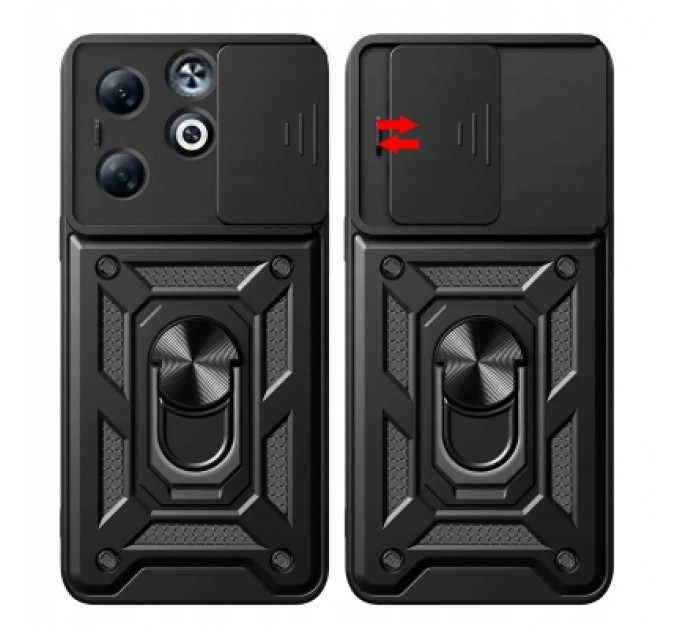 BeCover Чохол до мобільного телефона BeCover Military Infinix Smart 9 (X6532) Black (713049)
