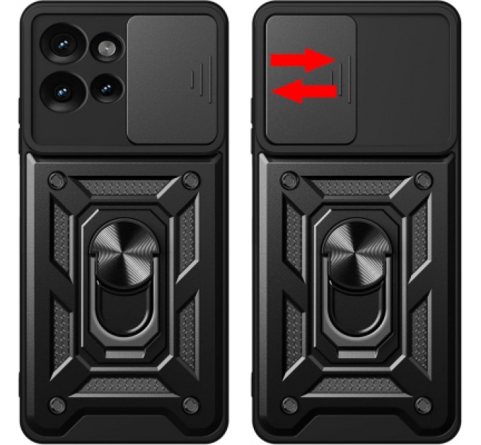 BeCover Чохол до мобільного телефона BeCover Military Motorola Edge 50 Black (713050)