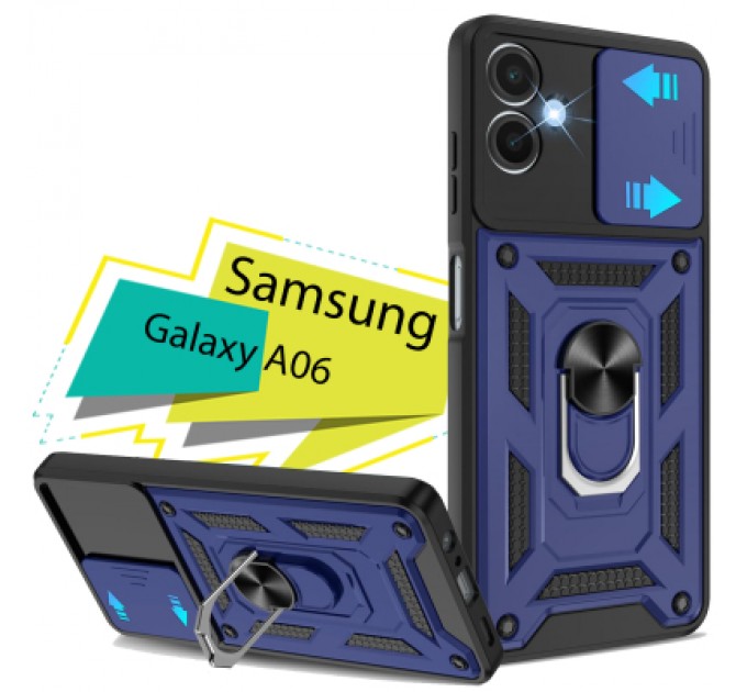 BeCover Чохол до мобільного телефона BeCover Military Samsung Galaxy A06 SM-A065 Blue (713066)
