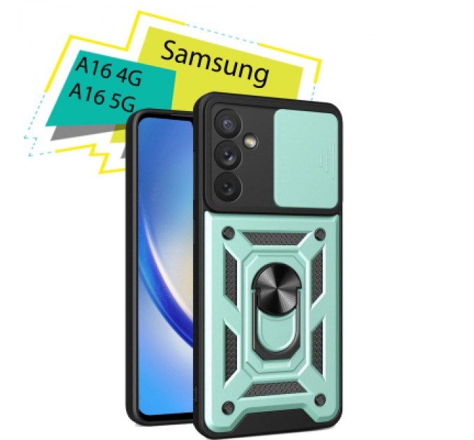 BeCover Чохол до мобільного телефона BeCover Military Samsung Galaxy A16 4G SM-A165/A16 5G SM-A166 Dark Green (713070)