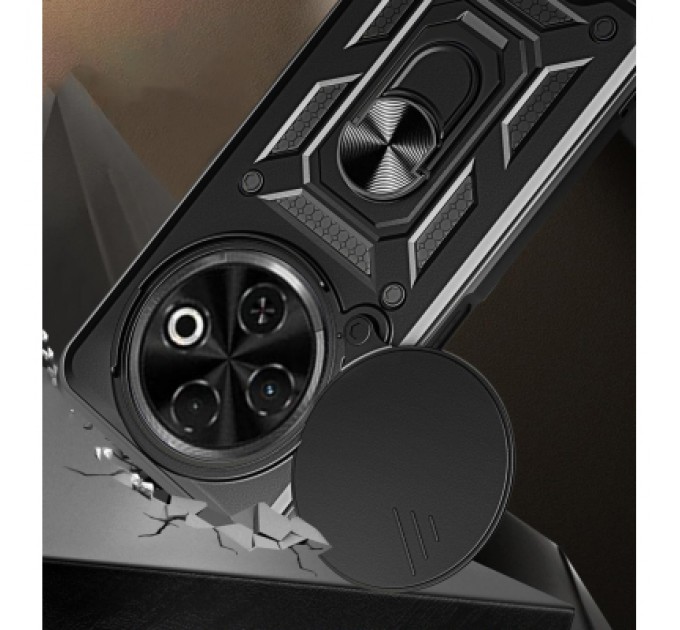 BeCover Чохол до мобільного телефона BeCover Military Tecno Spark 30C 4G Black (713074)