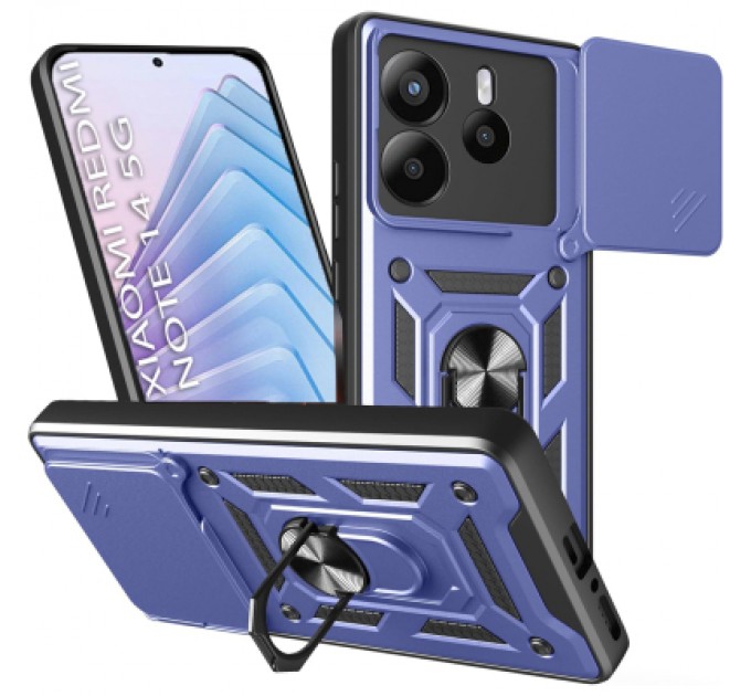 BeCover Чохол до мобільного телефона BeCover Military Xiaomi Redmi Note 14 5G Blue (713093)