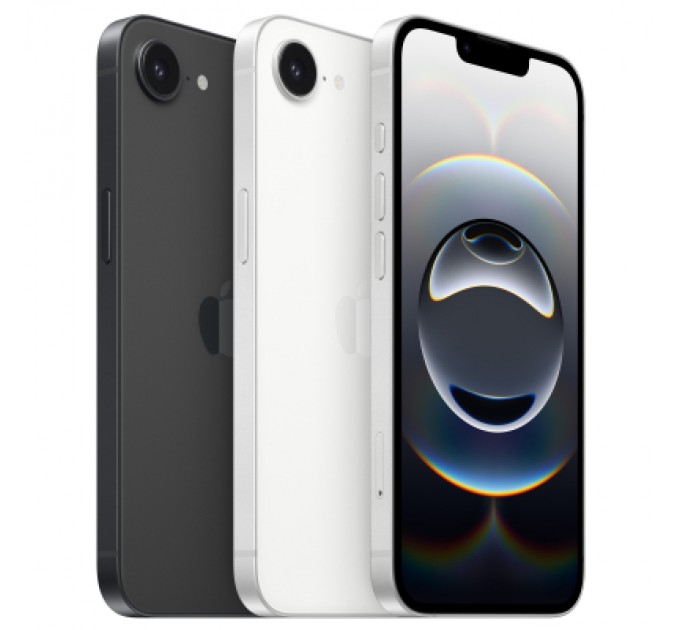 Apple Мобільний телефон Apple iPhone 16e 128GB White (MD1R4)