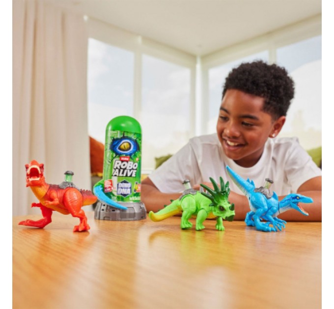 Pets & Robo Alive Інтерактивна іграшка Pets & Robo Alive ДНК Тиранозавра (71139A)