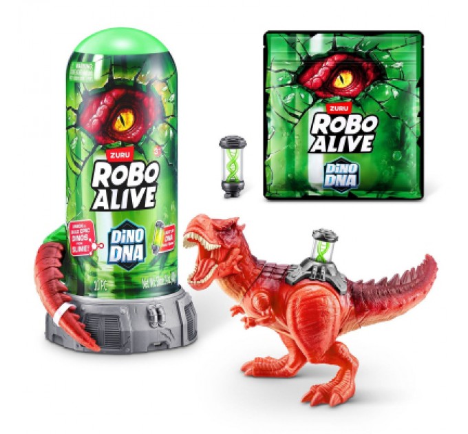Pets & Robo Alive Інтерактивна іграшка Pets & Robo Alive ДНК Тиранозавра (71139A)