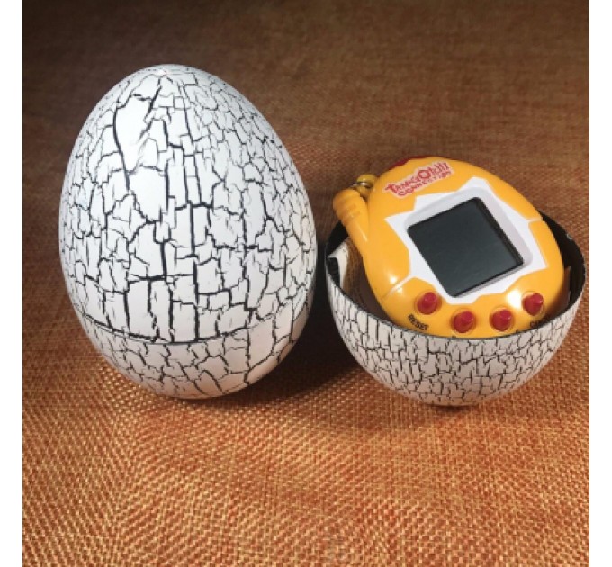 UFT Інтерактивна іграшка UFT електронний вихованець Тамагочі в Яйці Динозавра Eggshell Game White (EggWhite)