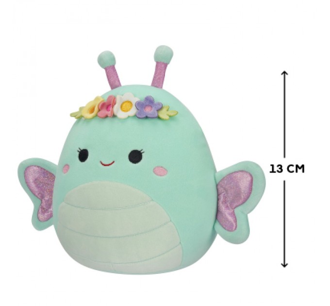 Squishmallows М'яка іграшка Squishmallows Метелик Рейна 13 см (SQER00814)