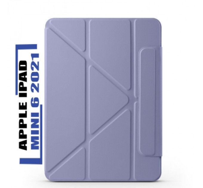 BeCover Чохол до планшета BeCover Ultra Slim Origami Magnetic Apple iPad Mini 6 2021 Deep Purple (712945)