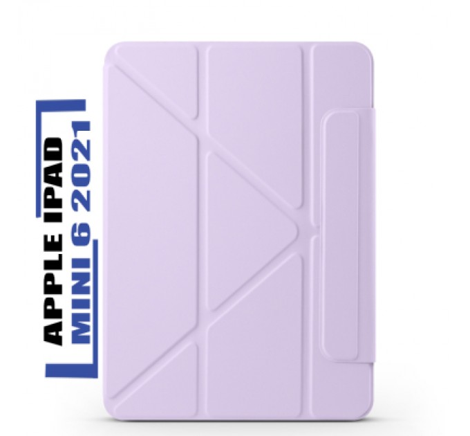 BeCover Чохол до планшета BeCover Ultra Slim Origami Magnetic Apple iPad Mini 6 2021 Purple (712946)