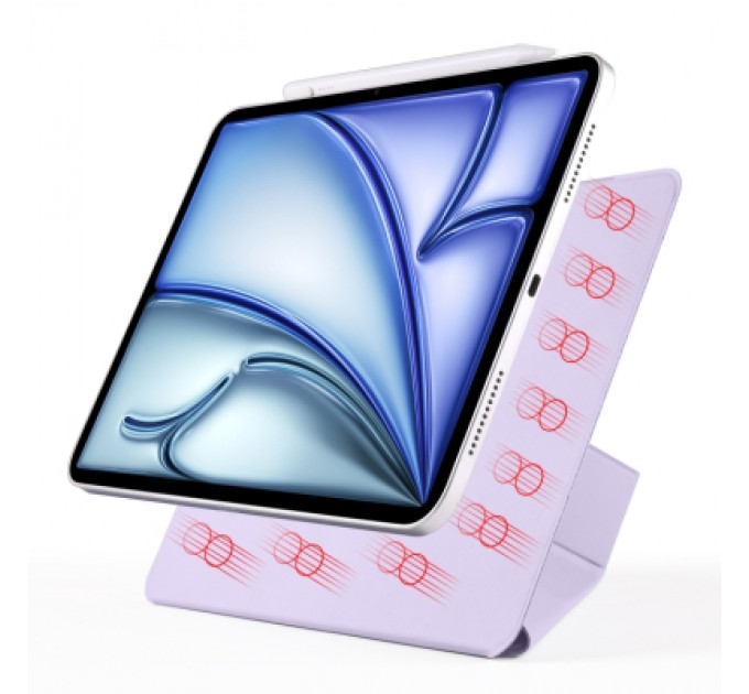 BeCover Чохол до планшета BeCover Ultra Slim Origami Magnetic Apple iPad Mini 6 2021 Purple (712946)