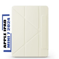 Чохол до планшета BeCover Ultra Slim Origami Magnetic Apple iPad Mini 7 2024 Beige (712948)
