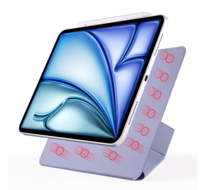 BeCover Чохол до планшета BeCover Ultra Slim Origami Magnetic Apple iPad Mini 7 2024 Deep Purple (712950)