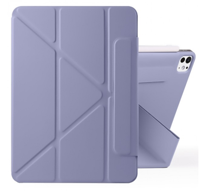 BeCover Чохол до планшета BeCover Ultra Slim Origami Magnetic Apple iPad Pro 11" M4 2024 Deep Purple (712963)