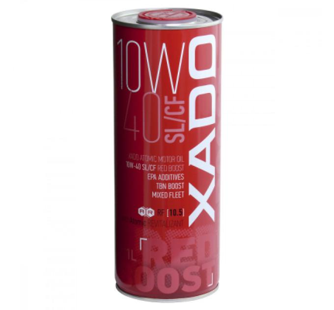 Xado Моторна олива Xado 10W-40 SL/CF, Red Boost 1 л (XA 26144)