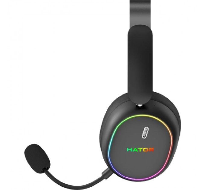 Hator Навушники Hator Phoenix 2 Wireless Hi-Res SyncHUB connection Black (ESH40)