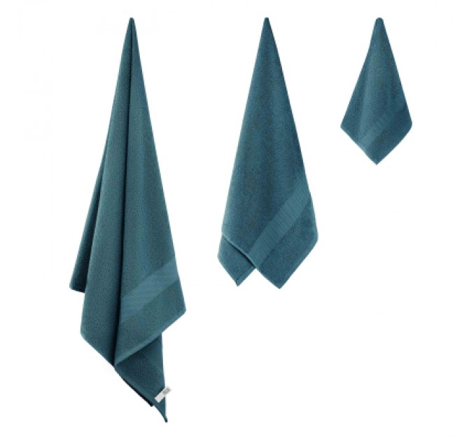 Ardesto Рушник Ardesto Essence 100% бавовна, смарагдовий 70х140 см (ART2270EM)