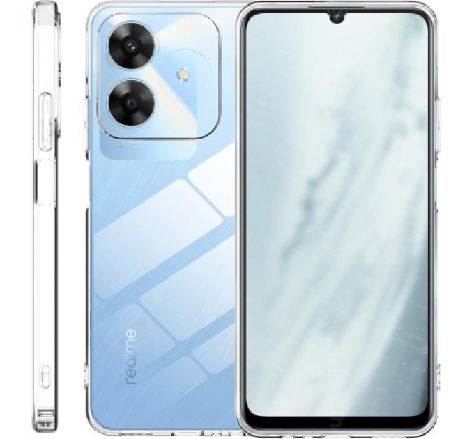 BeCover Чохол до мобільного телефона BeCover Realme Note 60 Transparancy (713014)