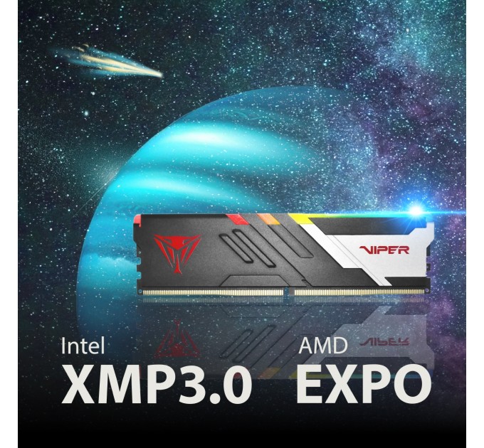 Patriot Модуль пам`яті DDR5 2x16GB/6800 Patriot Viper Venom RGB (PVVR532G680C34K)