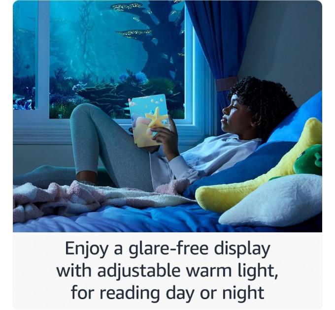 Amazon_ Електронна книга Amazon Kindle Paperwhite Kids (12th Gen) 16GB Black with Starfish Cover_JP