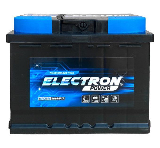 ELECTRON Акумулятор автомобільний ELECTRON POWER 60Ah Н (+/-) (600EN) (560076060)