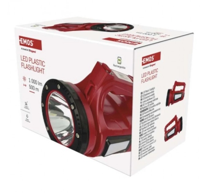 EMOS Ліхтар EMOS P2317 LED+ COB LED 1000 лм 15000 мАг (P2317)