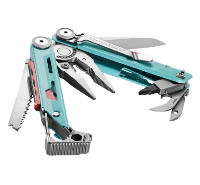 Leatherman Мультитул Leatherman Signal Aqua Silver (833187)