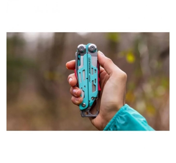 Leatherman Мультитул Leatherman Signal Aqua Silver (833187)