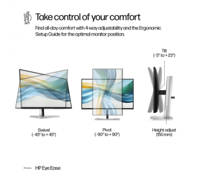 HP Монітор HP S5 Pro 524pu (9D9V7AA)