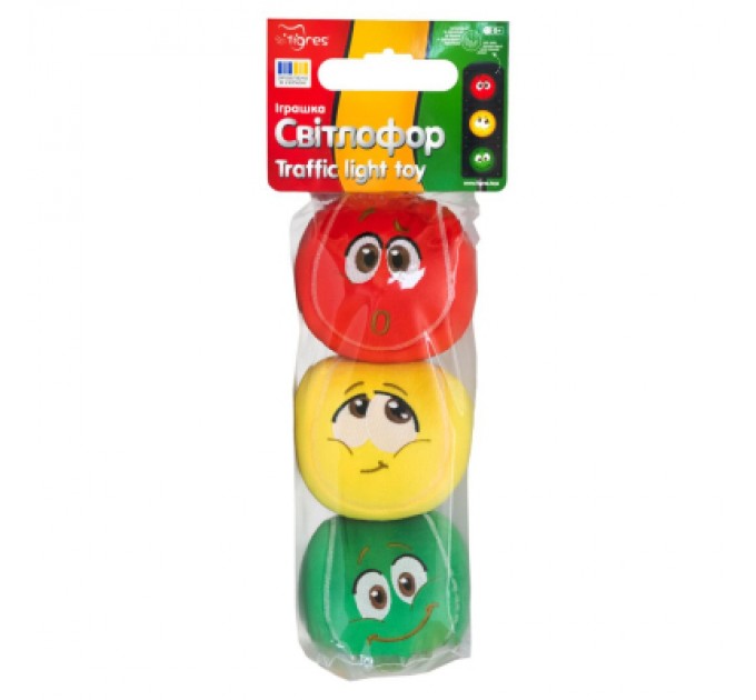 Tigres М'яка іграшка Tigres Світлофор (ІГ-0248)