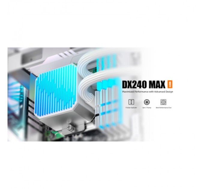 ID-Cooling Система рідинного охолодження ID-Cooling DX240 Max White (DX240 MAX WHITE)