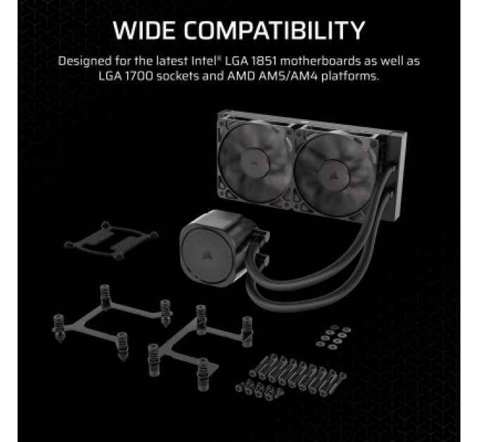 Corsair Система рідинного охолодження Corsair NAUTILUS 240 (CW-9060088-WW)