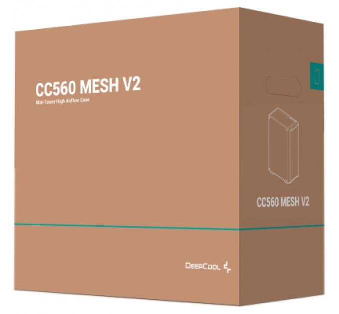 Deepcool Корпус Deepcool CC560 MESH V2