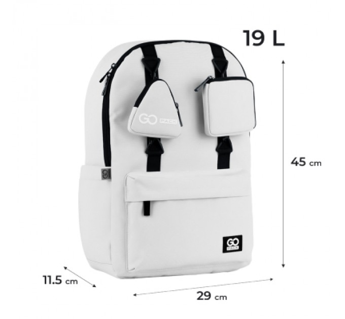 GoPack Рюкзак шкільний GoPack Education Teens 178 сірий (GO25-178L-2)