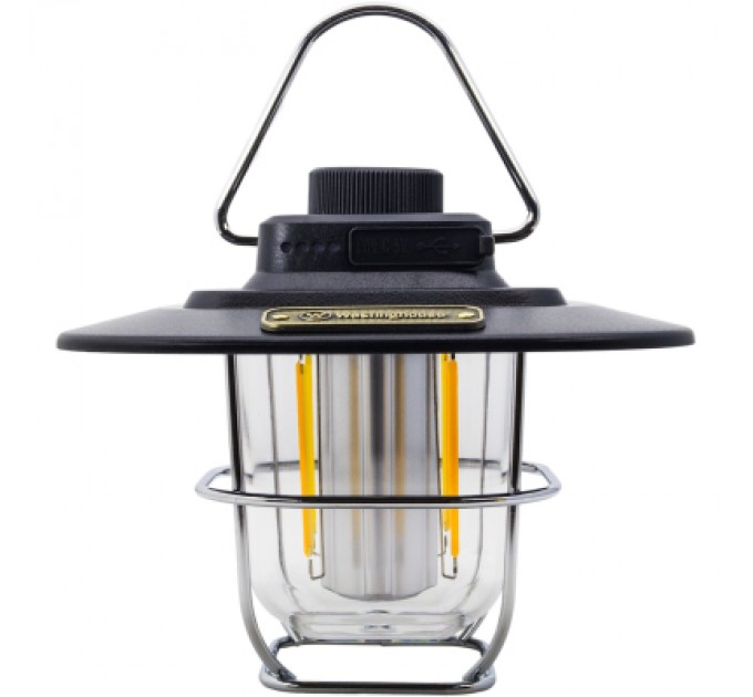 Westinghouse Ліхтар Westinghouse RETRO 4W LED Filament WF242 Type-C з функцією Power Bank Чорний (WF242-CB(Black))