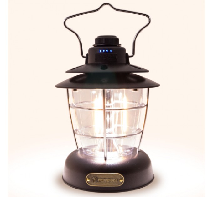 Westinghouse Ліхтар Westinghouse RETRO 6W LED Filament WF241 Type-C з функцією Power Bank Чорний (WF241-CB(Black))